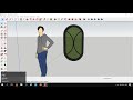 Oval Window in Sketchup / Sketchup