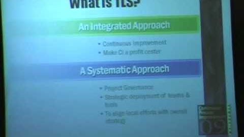 TLS Theory of Constraints Lean Six Sigma Overview Preview