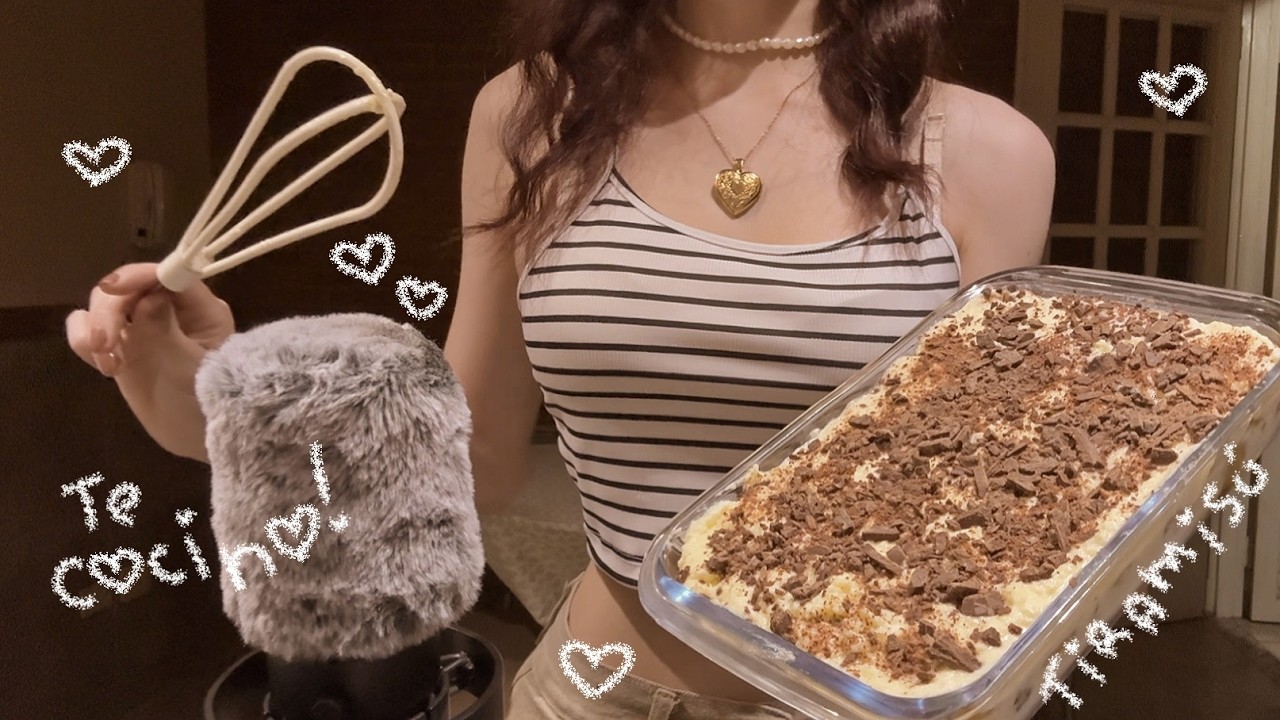 СЛАДКИЙ МОМЕНТ? АСМР ГОТОВИТ ВМЕСТЕ С ТОБОЙ ｡𖦹°‧