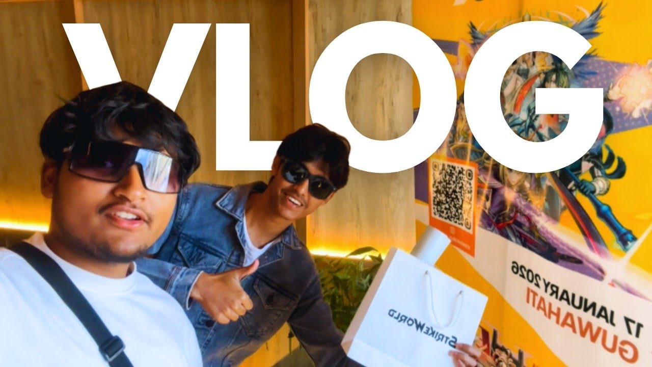 Vlog 1: Visiting Guwahati's Anime Fest | Strike World Community Event