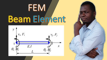 5. Analysis of Beams in Finite Element Method | FEM beam problem