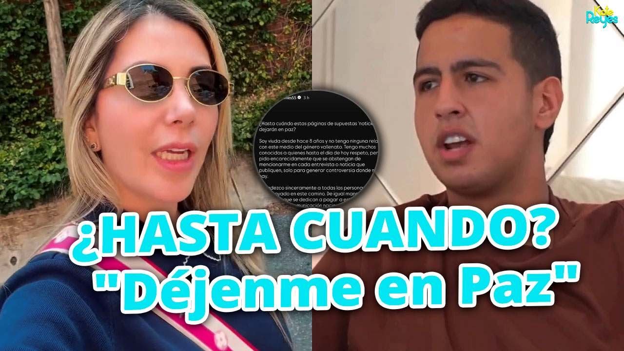 Contundent mensaje d Martín ElíasJr, x escándalos d Dayana Jaimes.Ella rompe el silencio y reacciona