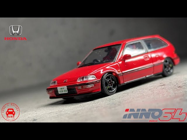 1/64 Inno64 Honda Civic EF9 SiR Japan Special Edition - YouTube