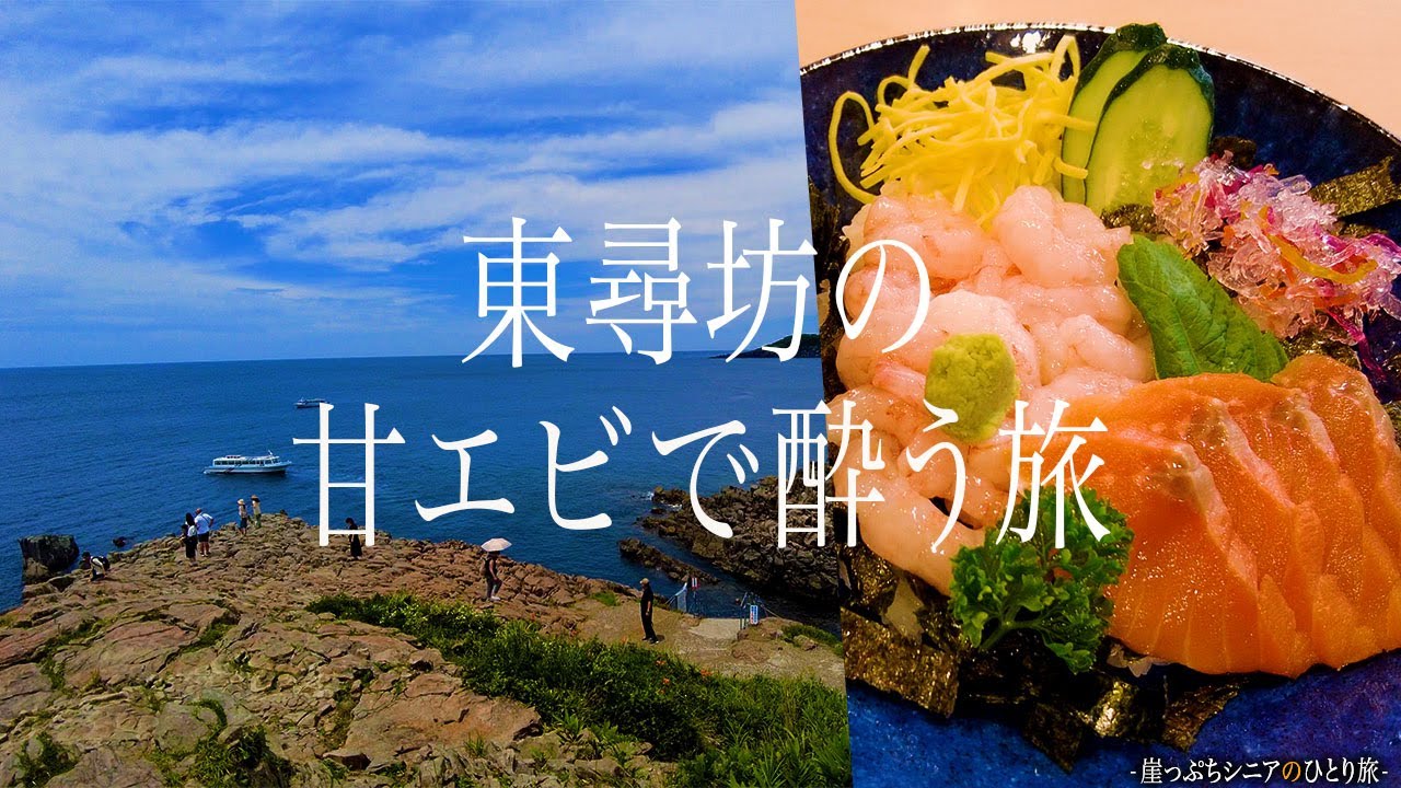 【シニアひとり旅】東尋坊に泊まるならこの温泉宿♨️！｜崖っぷちシニアのひとり旅(温泉・グルメ)vol.40｜風の杜/IWABA CAFE/やまに水産/料理茶屋 魚志楼：福井県