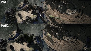 PoE1 & PoE2 | Arcane Isle Hideout Comparison (Default Decoration)