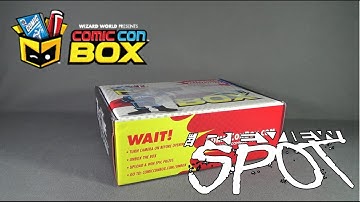 Subscription Spot - Comic Con Box August 2016 "Crew" Subscription Box UNBOXING!