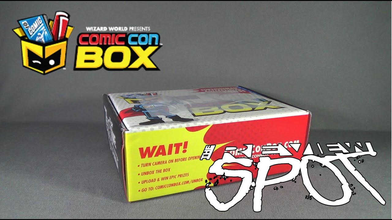Subscription Spot - Comic Con Box August 2016