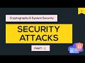CSS #3 - Mastering Security Attacks: Passive & Active Threats Explained 🔐