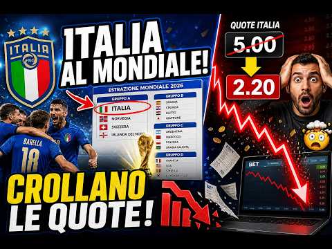 Video ITALIA RIPESCATA PER IL MONDIALE. SCOMMETTITORI SICURI. PAROLE DI TRUMP E INFANTINO