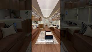 From Prevost Shell to a Marathon Coach #shorts #interiordesign #luxury #luxuryvehicle #custom