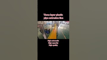 Three layer PPR pipe Extrusion machine