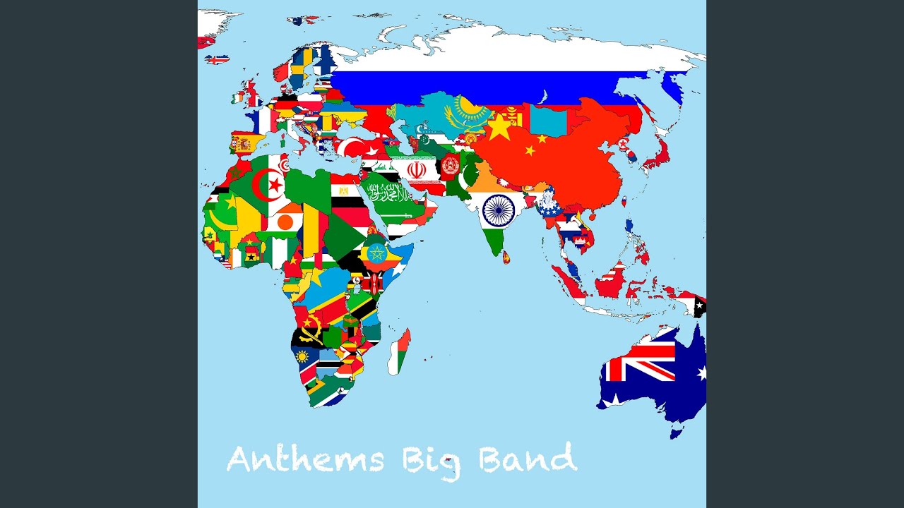 Карта с флагами