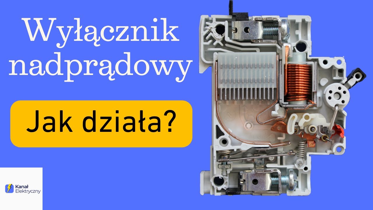 Wyłącznik nadprądowy budowa i zasada działania #wyłącznik #elektryk #instalacjeelektryczne  #prąd