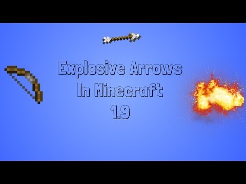 Minecraft: Explosive arrows 1.9