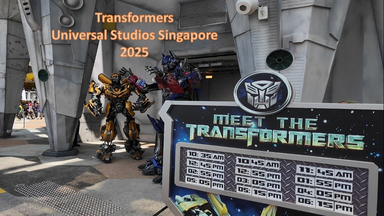 Transformers Ride 3D Universal Studios Singapore 2025