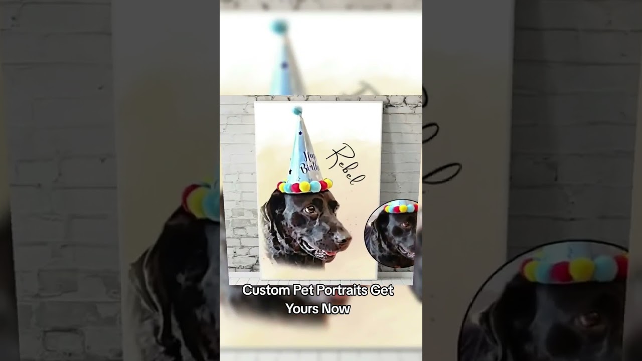 Custom Pet Portraits UK  