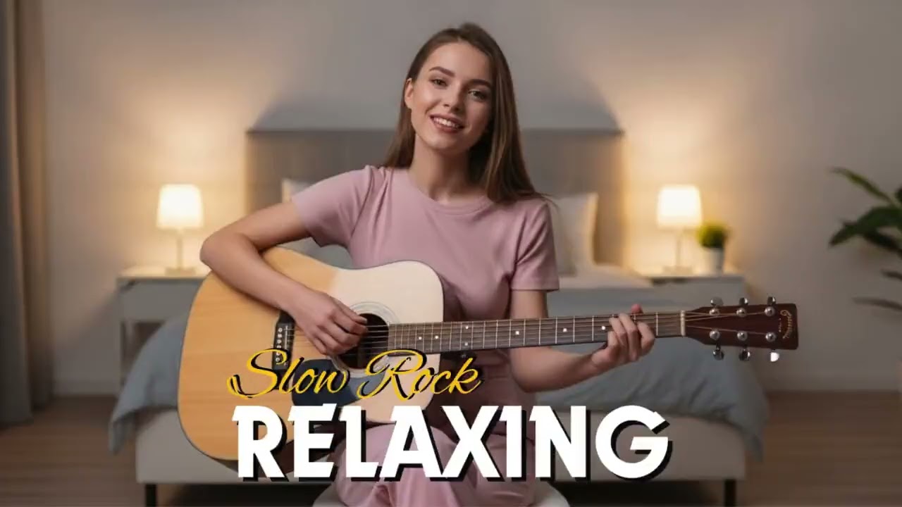 Slow Rock, Relaxing Music | Soft Rock Calm 2026 × Easy Work ☕