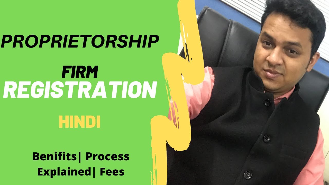 Proprietorship Firm Registration Kaise Kare Sole Proprietorship in