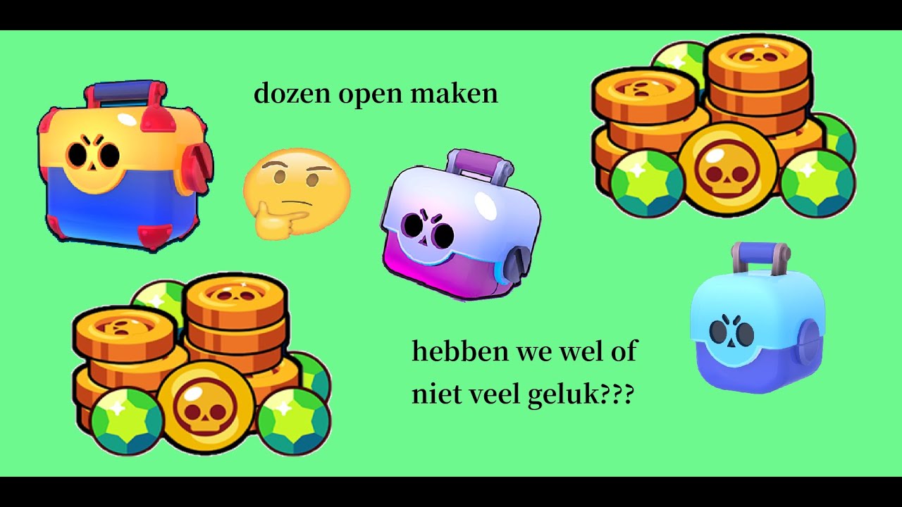 dozen open maken | Brawl Stars. - YouTube