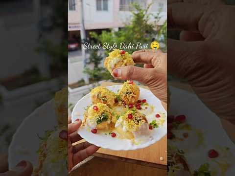 10r Street Style Dahi Puri 🤤 #cartoon #food #short #ytshorts @ItsNandaniPanchal @KhaoKhilao