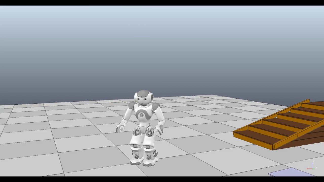 Controlling Nao robot with a joystick - YouTube