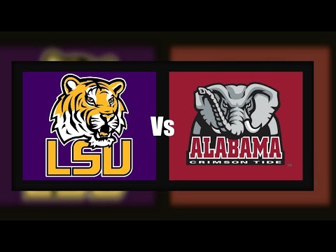 Alabama Crimson Tide vs. LSU Tigers Watch Party (Live) - YouTube