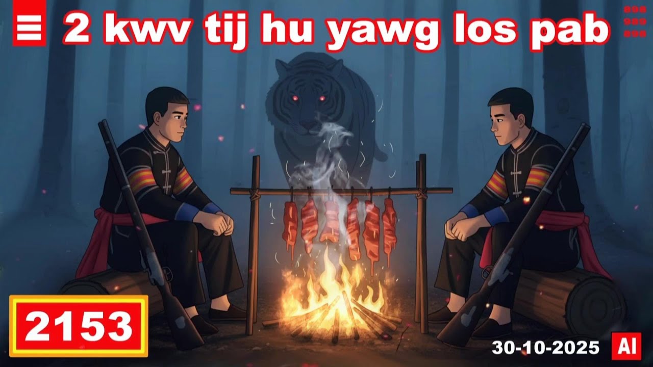 dab hais hmoob — 2153 — 30.10.2025 2 kwv tij hu yawg los pab, Два брата позвали дедушку на помощь...