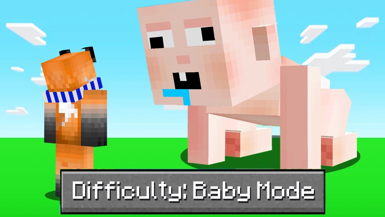 Minecraft, de Baby Módban játszom! - YouTube