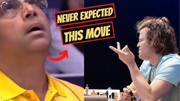 Anand got dizziness when Carlsen unexpectedly under promote to knight