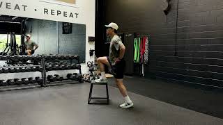 Front Foot Elevated Single Leg Pogo Hop