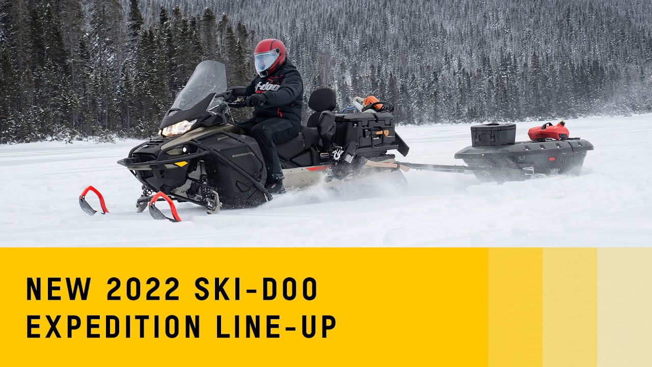 Introducing the all new 2022 SkiDoo Expedition lineup YouTube