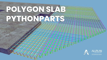 Reducing time in reinforcing polygon slab rebars by ALLTO PythonParts version 4.1