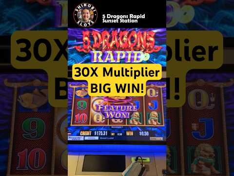 5 Dragons Rapid BIG WIN! With 30x, Aces are Just Fine! #shortfeed #shorts