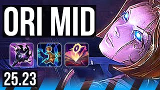 ORIANNA vs VIKTOR (MID) | Legendary | KR Master | 25.23