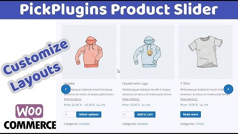 PickPlugins Product Slider - Customize Layouts
