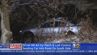 Icy Roads Cause Handful Of Crashes Overnight