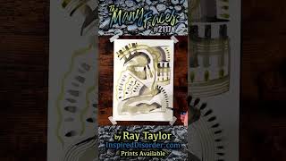 #2117 The Many Faces: Ink Painting Timelapse with Ray Taylor