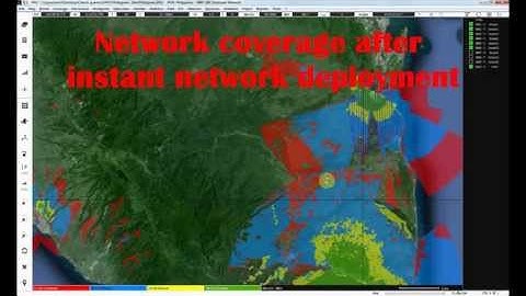 Public Safety and Disaster Relief RF Simulation using ICS Designer