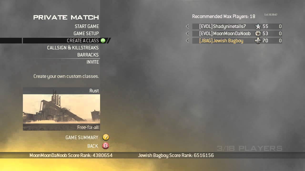 Family game night challenge (bad quick scopes, rampage, and good times)