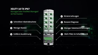 Xelity 10TX IP67 – Managed IP67 Switch