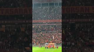Maç Sonu Sevinci Şereftir Seni Sevmek Ve Üçlü Tribün Çekim 4K Galatasaray Sivpor