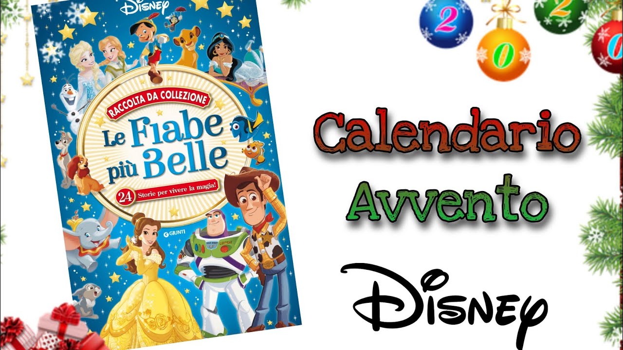 CALENDARIO DELL'AVVENTO DISNEY 🎄 LE FIABE PIÚ BELLE - 24 STORIE PER VIVERE LA MAGIA - 🎄 