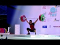 69kg Best Lifts 2015 Junior World Championships