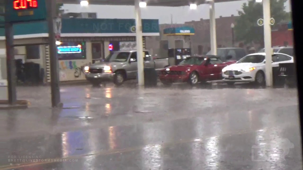 04 MAY 2020, Pauls Valley, OK Large Hail In Town