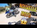 On va chercher sa nouvelle moto 