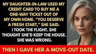 My daughter-in-law called it my fresh start and charged my card for the ticket. I flew out on m...