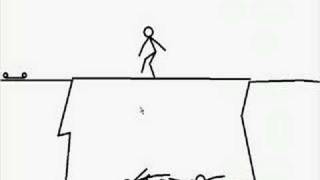 pivot stickman the cliff