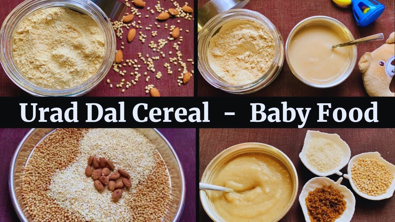 Weight Gaining Food for BabiesUrad Dal Cereal And PorridgeBaby Food in Tamil 6+ Months Baby