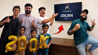 200k Celebration 😍 Ayaan ka Dance 🤣