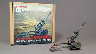 From 3D Printed Kit to Finished Model | M119A2 Howitzer 1/72 Spalah